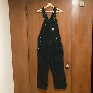 Carhartt black overalls